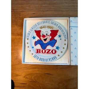 Vintage Schmid Bozo the Clown 50th Anniversary Limited Edition Collector Plate 1